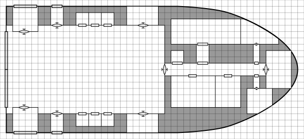 cargo deck with rooms and doors added