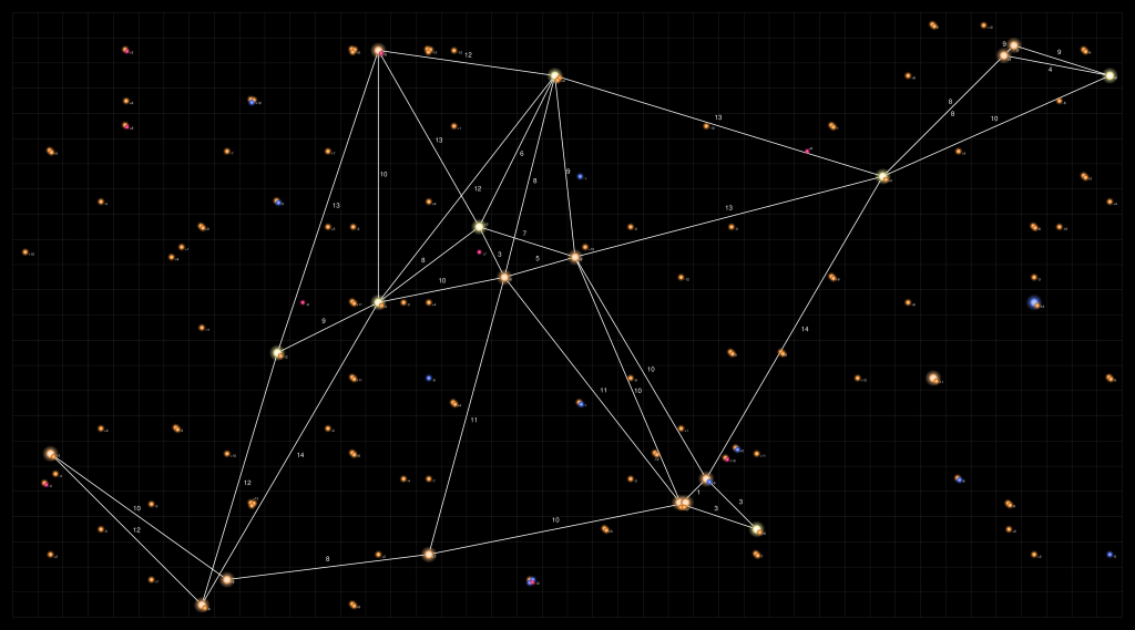 Map parts. Game Star Map. Star Map creator.